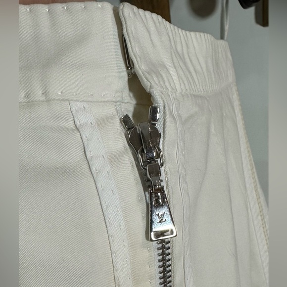 Louis Vuitton White Cotton Silk Lined Skirt FR 38 (US 6) - Picture 13 of 14